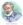 illustrated image of ernest hemingway