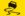 illustration of a car veering off course on a yellow background